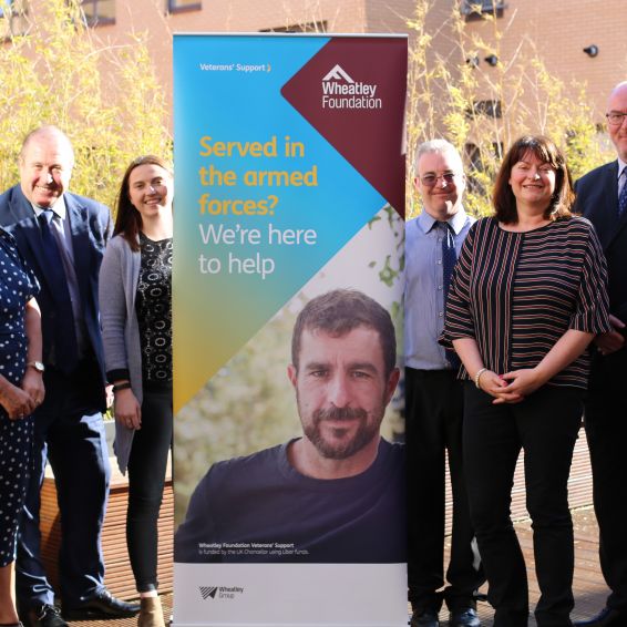 Minister welcomes Wheatley's commitment to veterans