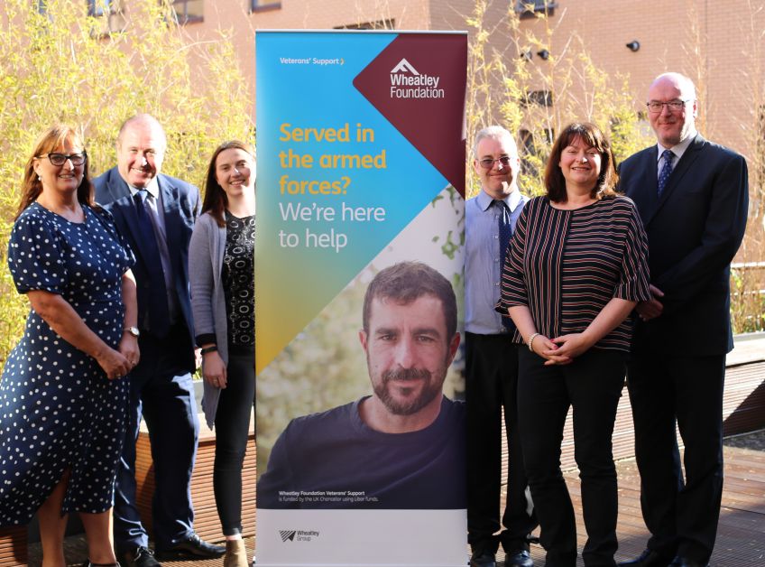 Minister welcomes Wheatley's commitment to veterans