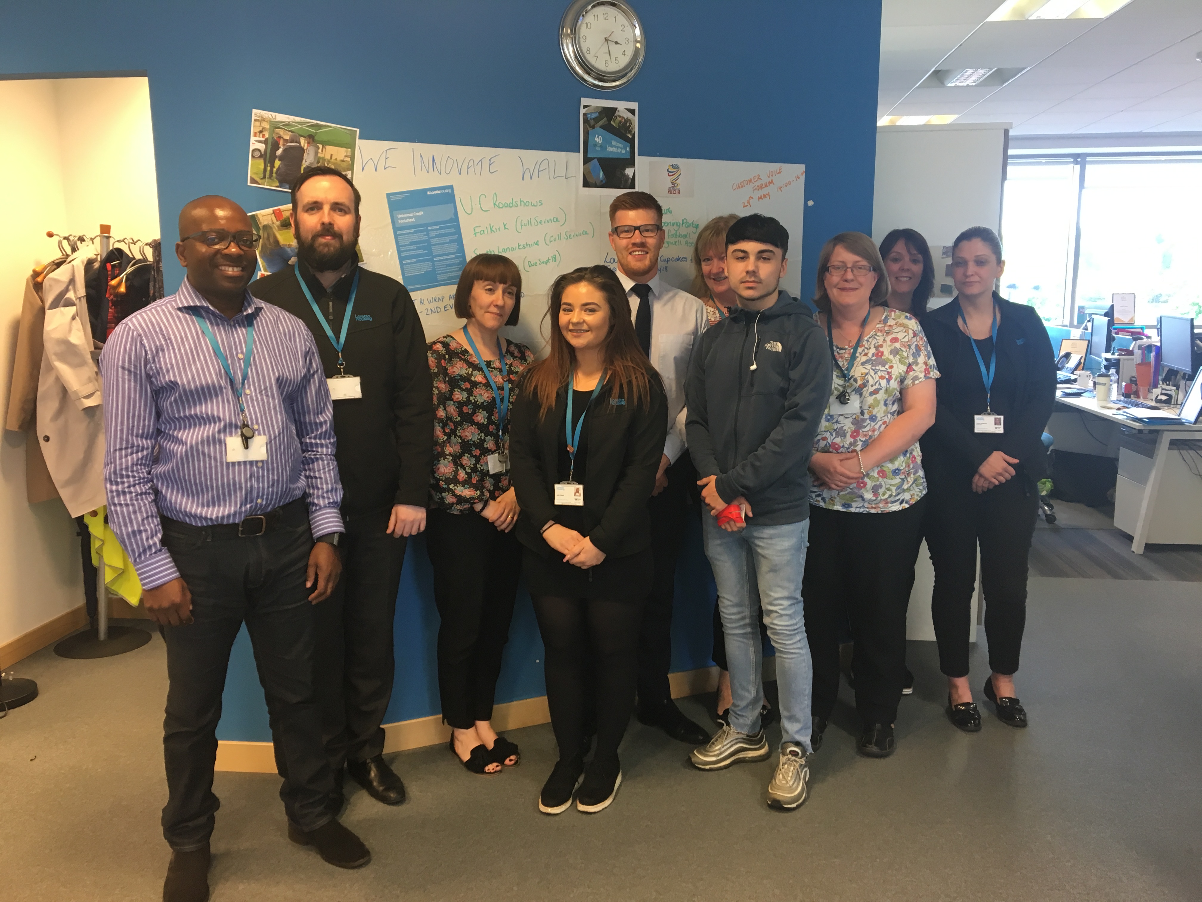 Loretto scoop IIP Platinum award Wheatley Group