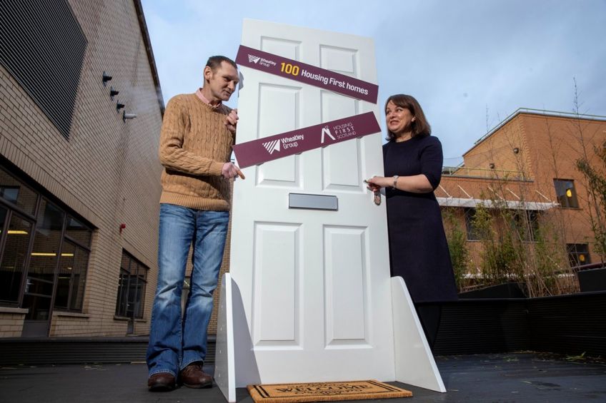 100th home handed over to Housing First partnership 2