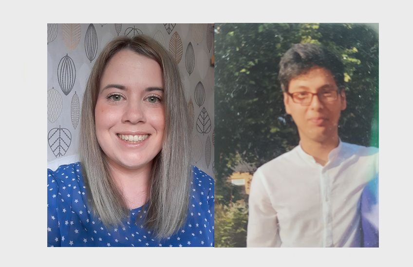 Jennifer and Sameer have benefitted from bursaries