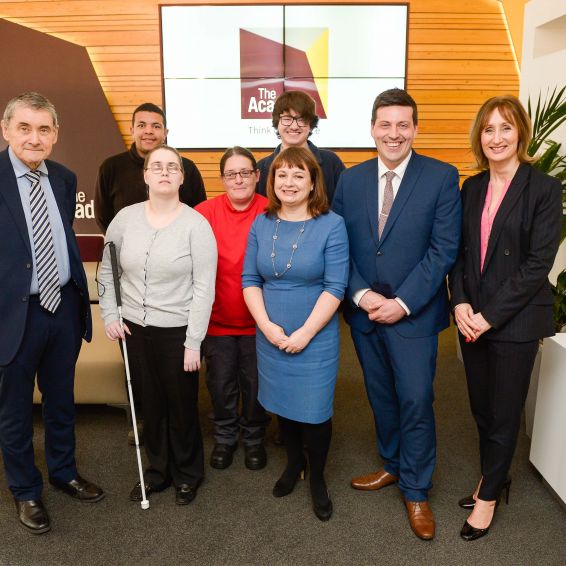 Scottish Employability and Training Minister Jamie Hepburn launches Wheatley Works