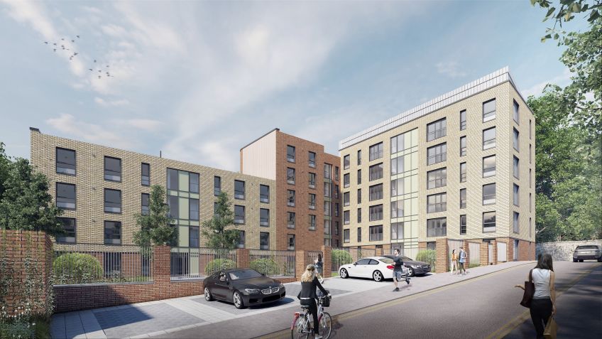 New Lowther homes being built at Little Dovehill