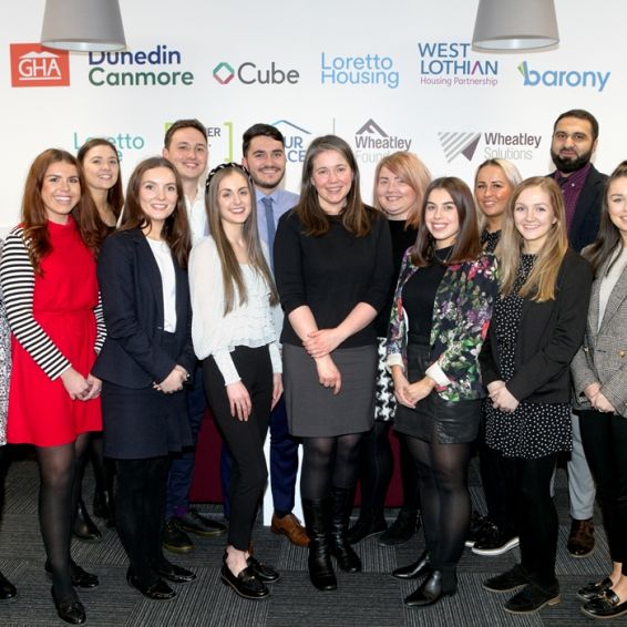 Wheatley Grads meet Aileen Campbell MSP