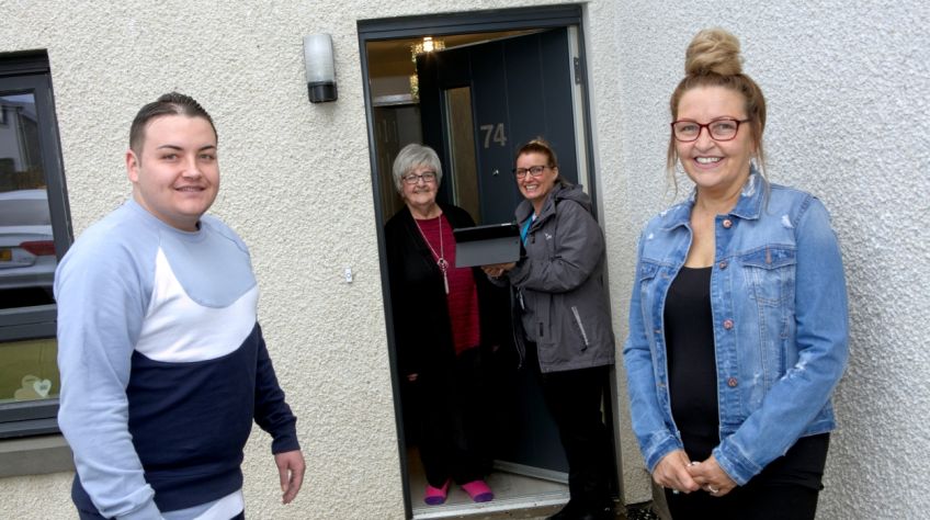 WLHP family move into new-builds