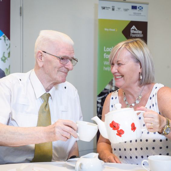 Just our cup of tea: Veterans tell of lifeline support from Wheatley Foundation