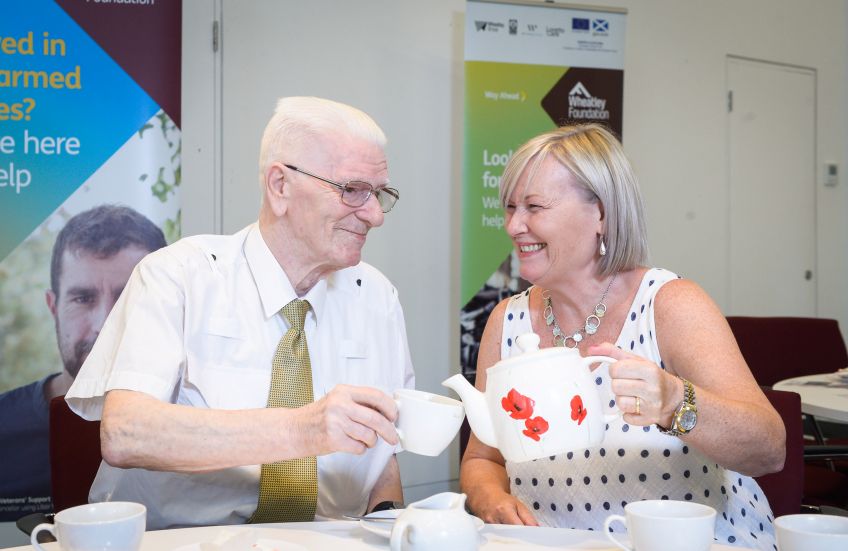 Just our cup of tea: Veterans tell of lifeline support from Wheatley Foundation