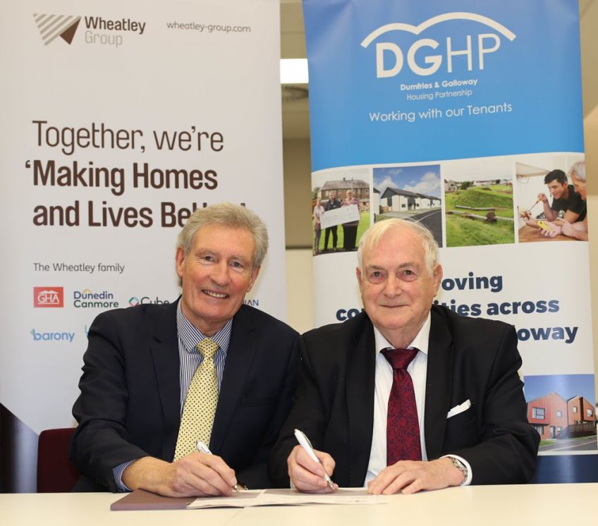 DGHP and Wheatley Chairs welcome new partnership