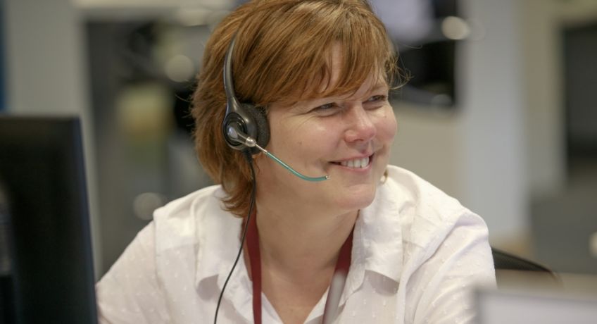 Our call centre staff are available 24 hours a day