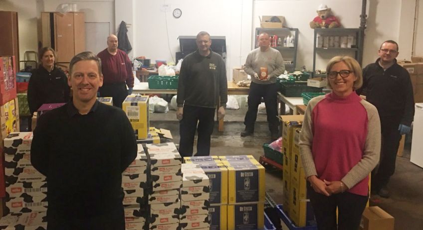 Staff at Wheatley Group's EatWell service