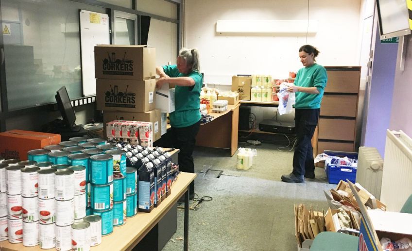 Eat Well distribution hub in Wyndford