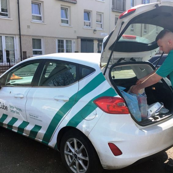 Wheatley's EatWell service delivers food parcel