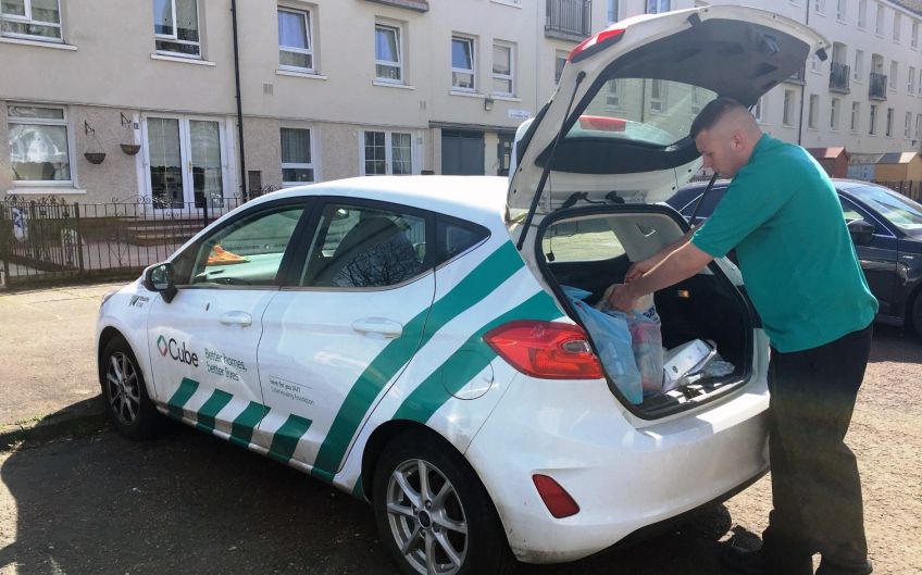 Wheatley's EatWell service delivers food parcel