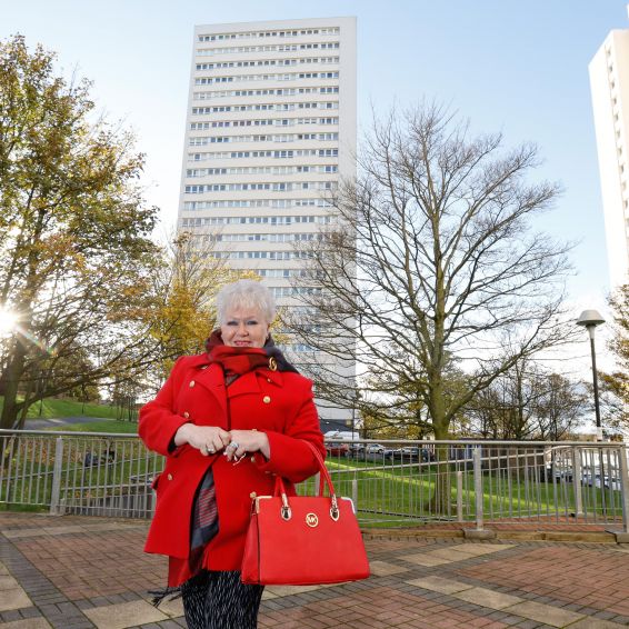 GHA tenants, including Doreen McCrindle, love living in high rise blocks
