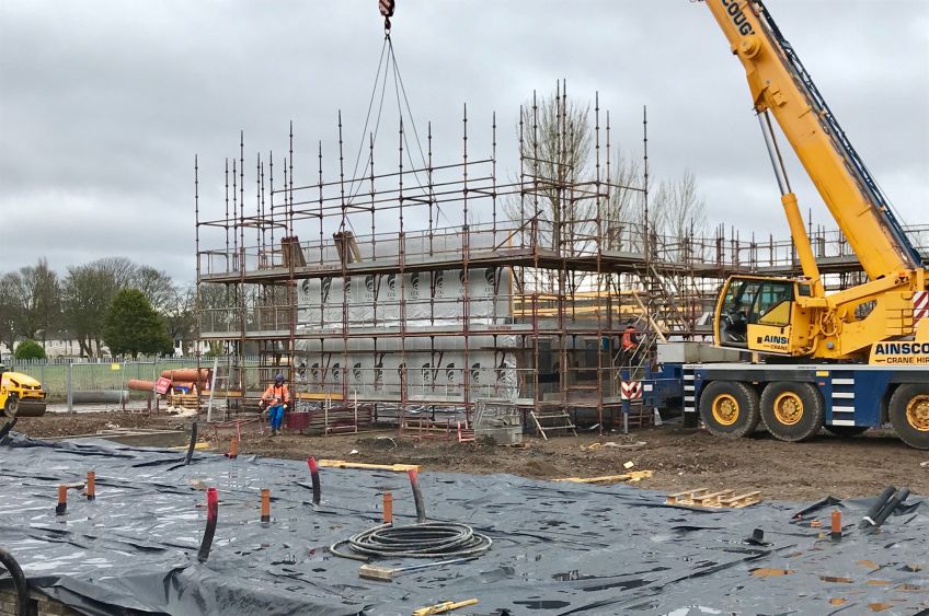 Work begins at Tarfside Oval