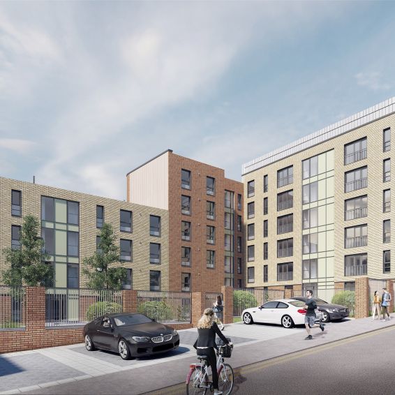 New Lowther homes being built at Little Dovehill